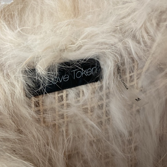 Love Token Tan Rabbit Fur Vest - Picture 3 of 7